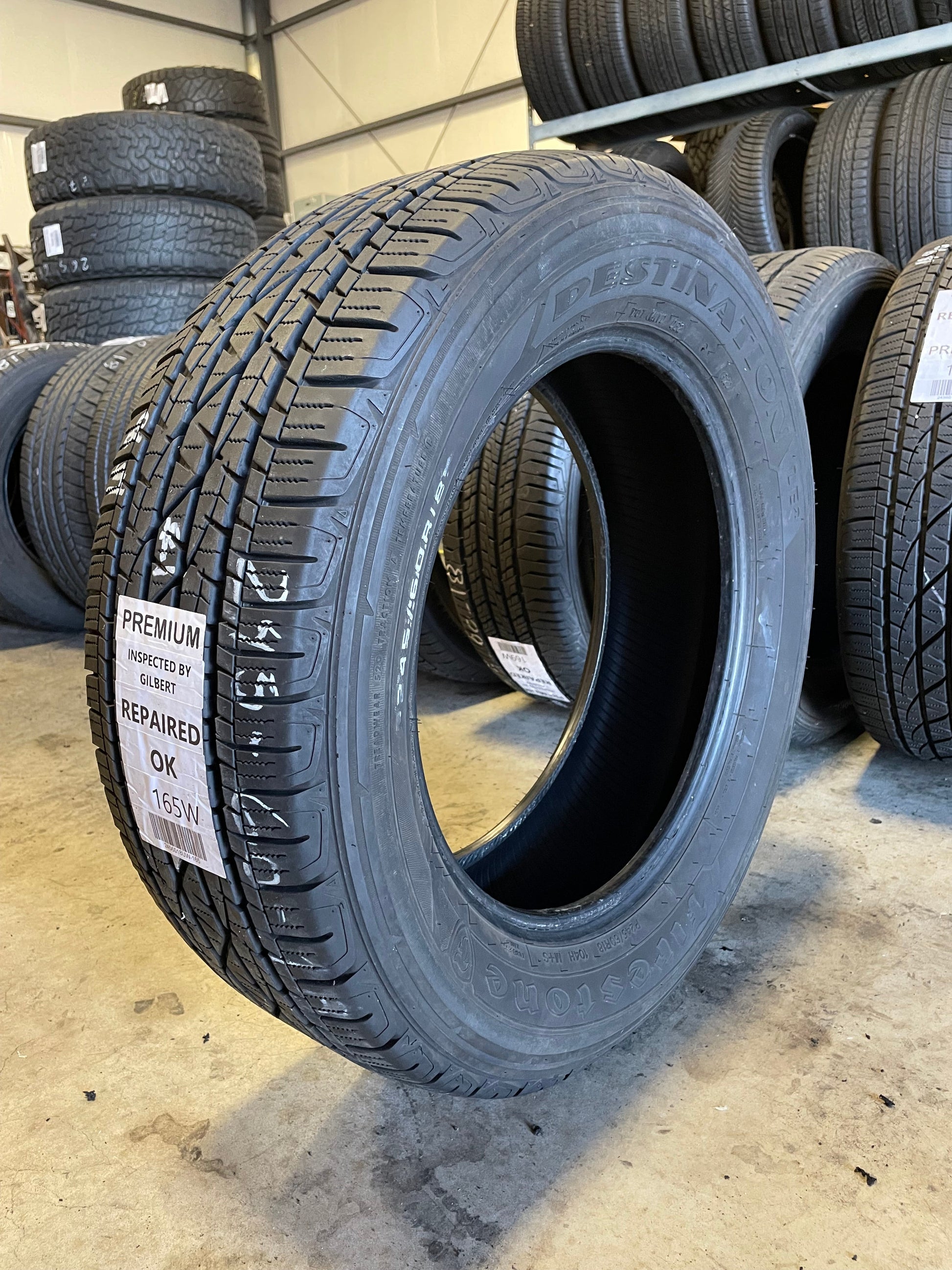 SET OF 3 245/60R18 Firestone Destination LE2 104 H SL - Premium Used Tires