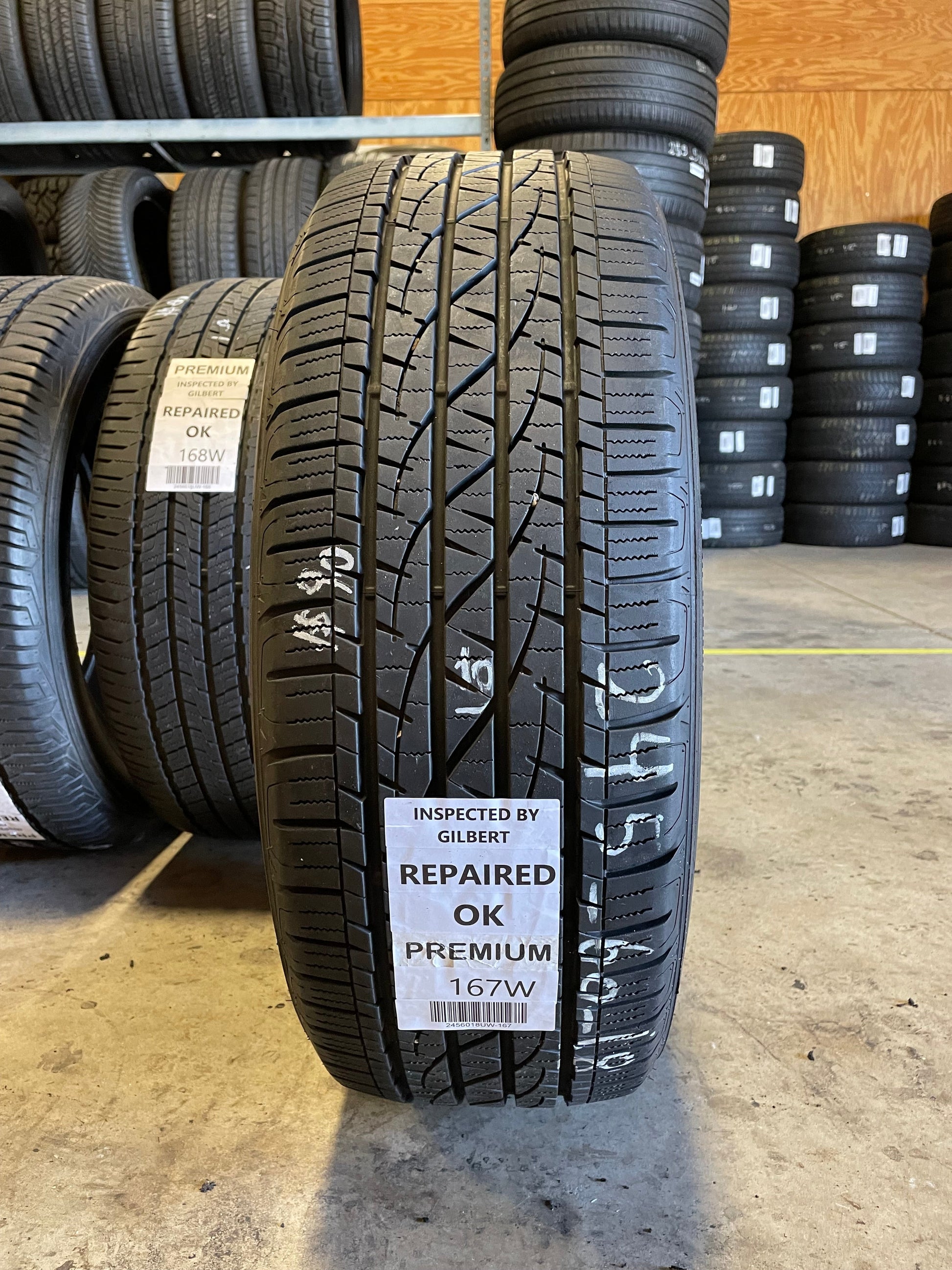 SET OF 3 245/60R18 Firestone Destination LE2 104 H SL - Premium Used Tires