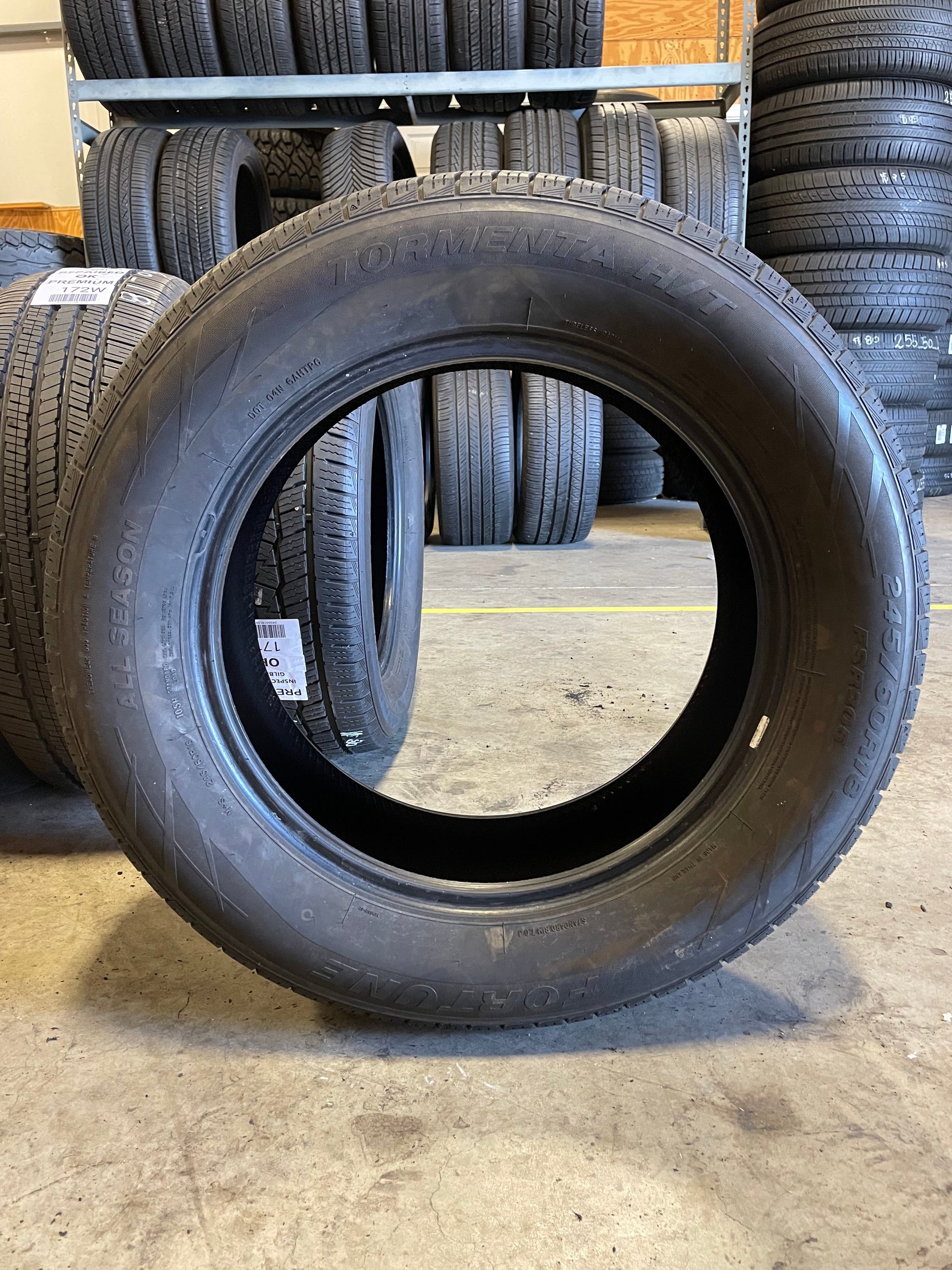 SET OF 2 245/60R18 Fortune Tormenta H/T 105 H SL - Premium Used Tires