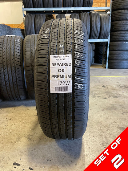 SET OF 2 245/60R18 Falken Ziex ZE001A A/S 105 H SL - Premium Used Tires