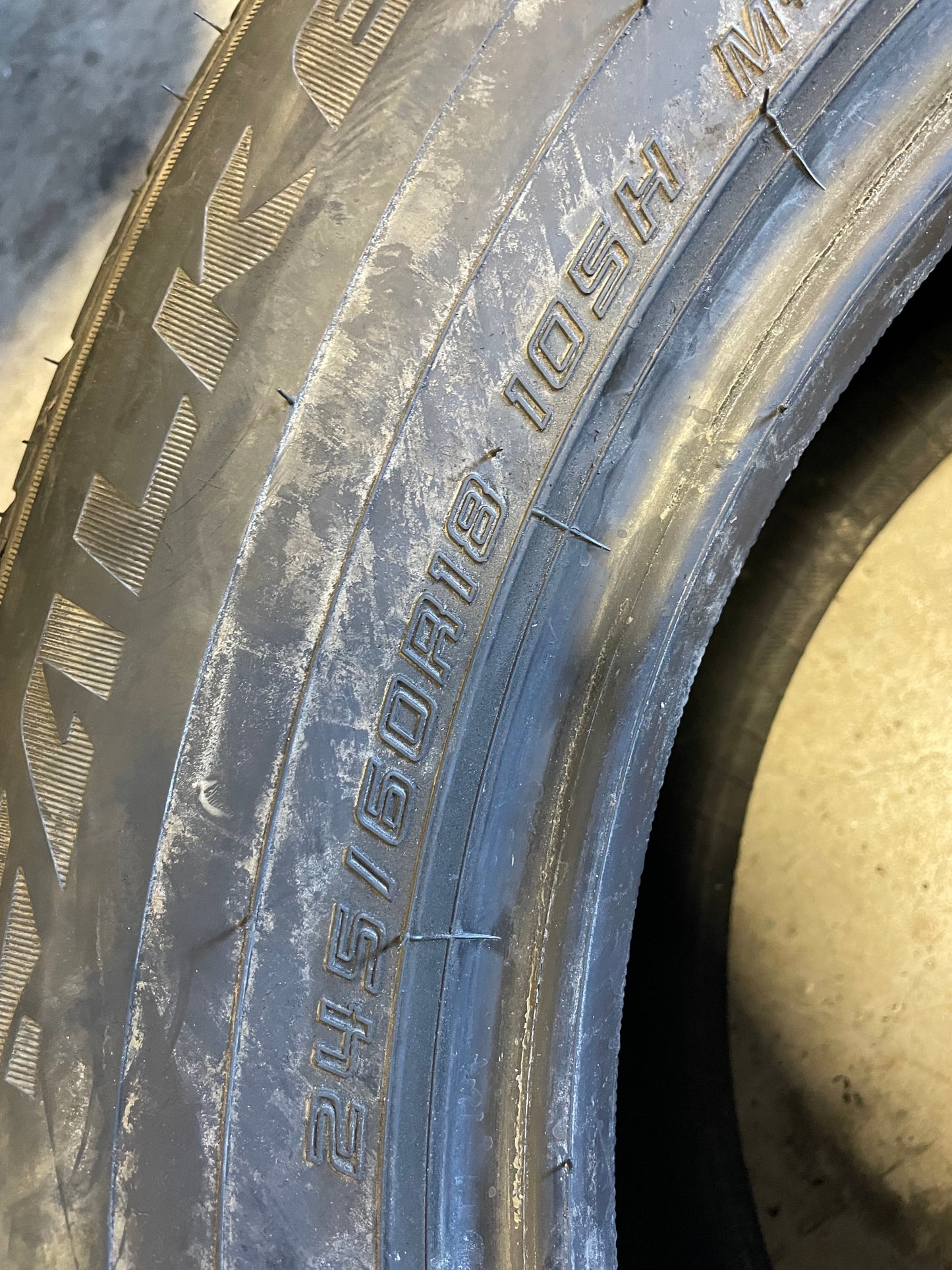 SET OF 2 245/60R18 Falken Ziex ZE001A A/S 105 H SL - Premium Used Tires