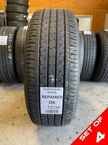 SET OF 4 225/60R18 Yokohama Geolandar G91 100 H SL - Used Tires