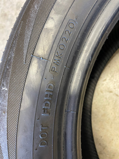 SET OF 4 225/60R18 Yokohama Geolandar G91 100 H SL - Used Tires