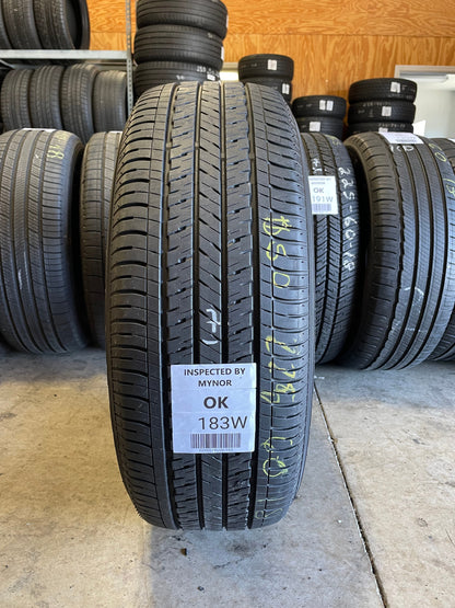 SET OF 4 225/60R18 Yokohama Geolandar G91 100 H SL - Used Tires