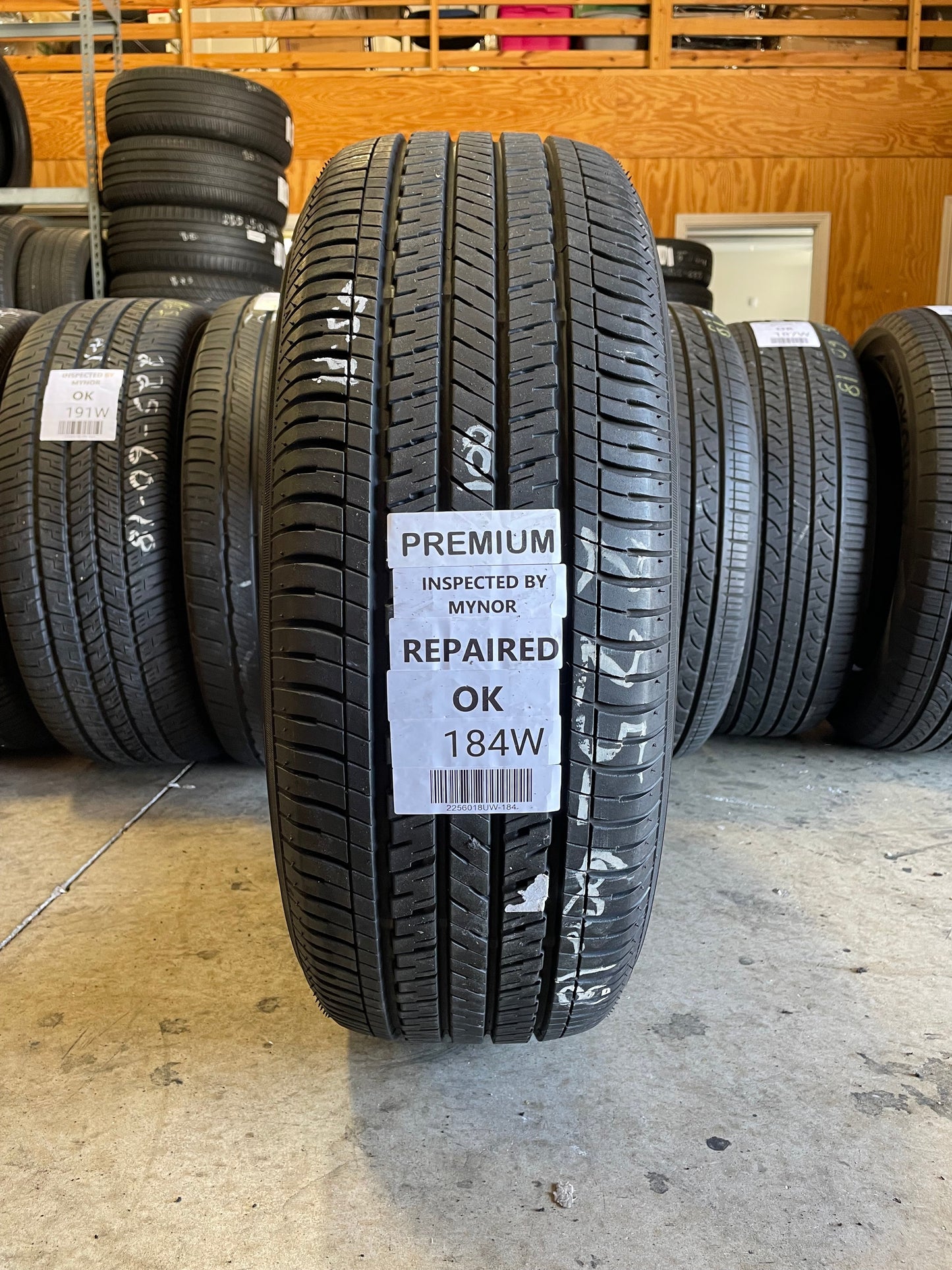 SET OF 4 225/60R18 Yokohama Geolandar G91 100 H SL - Used Tires