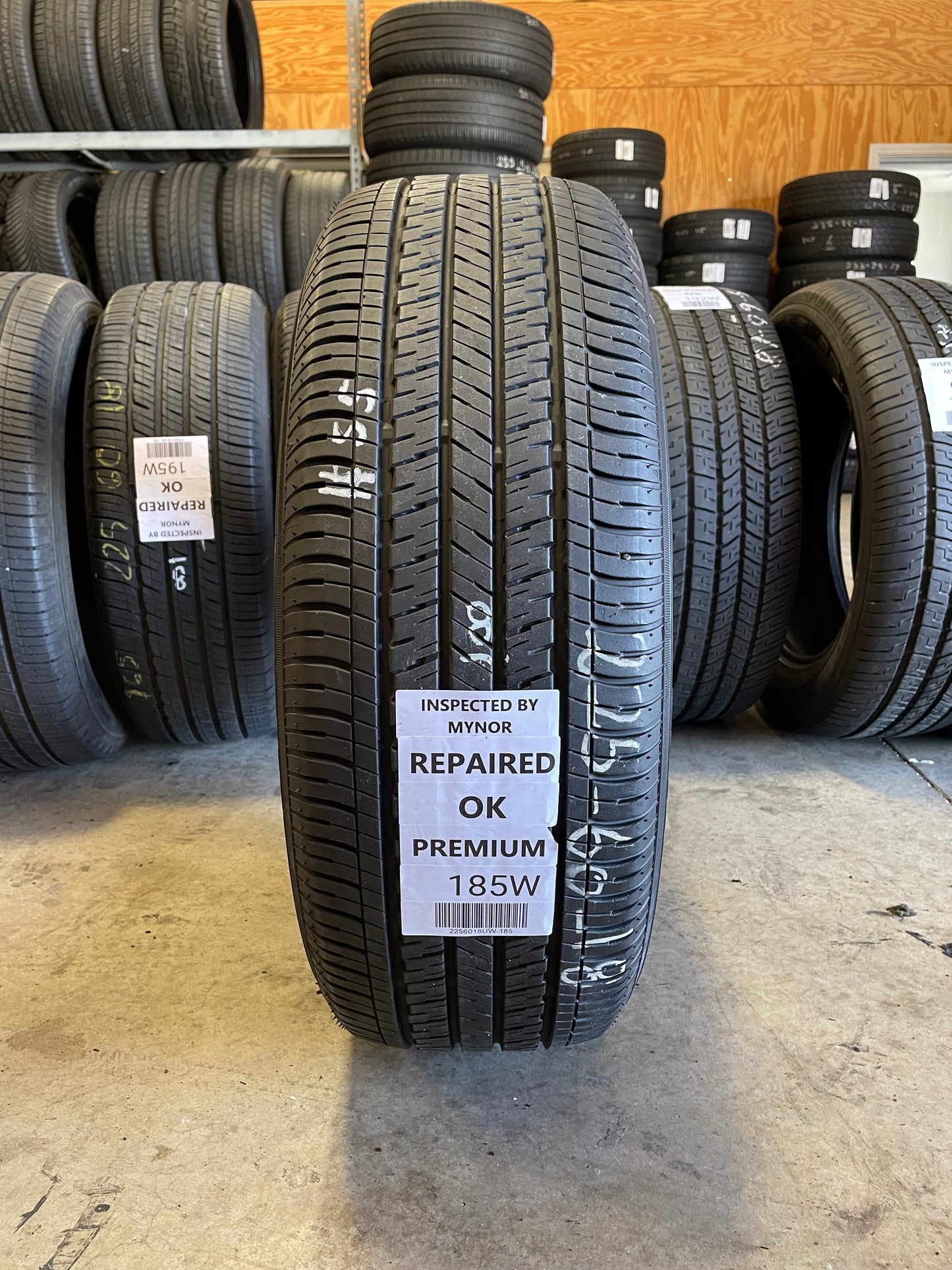 SET OF 4 225/60R18 Yokohama Geolandar G91 100 H SL - Used Tires