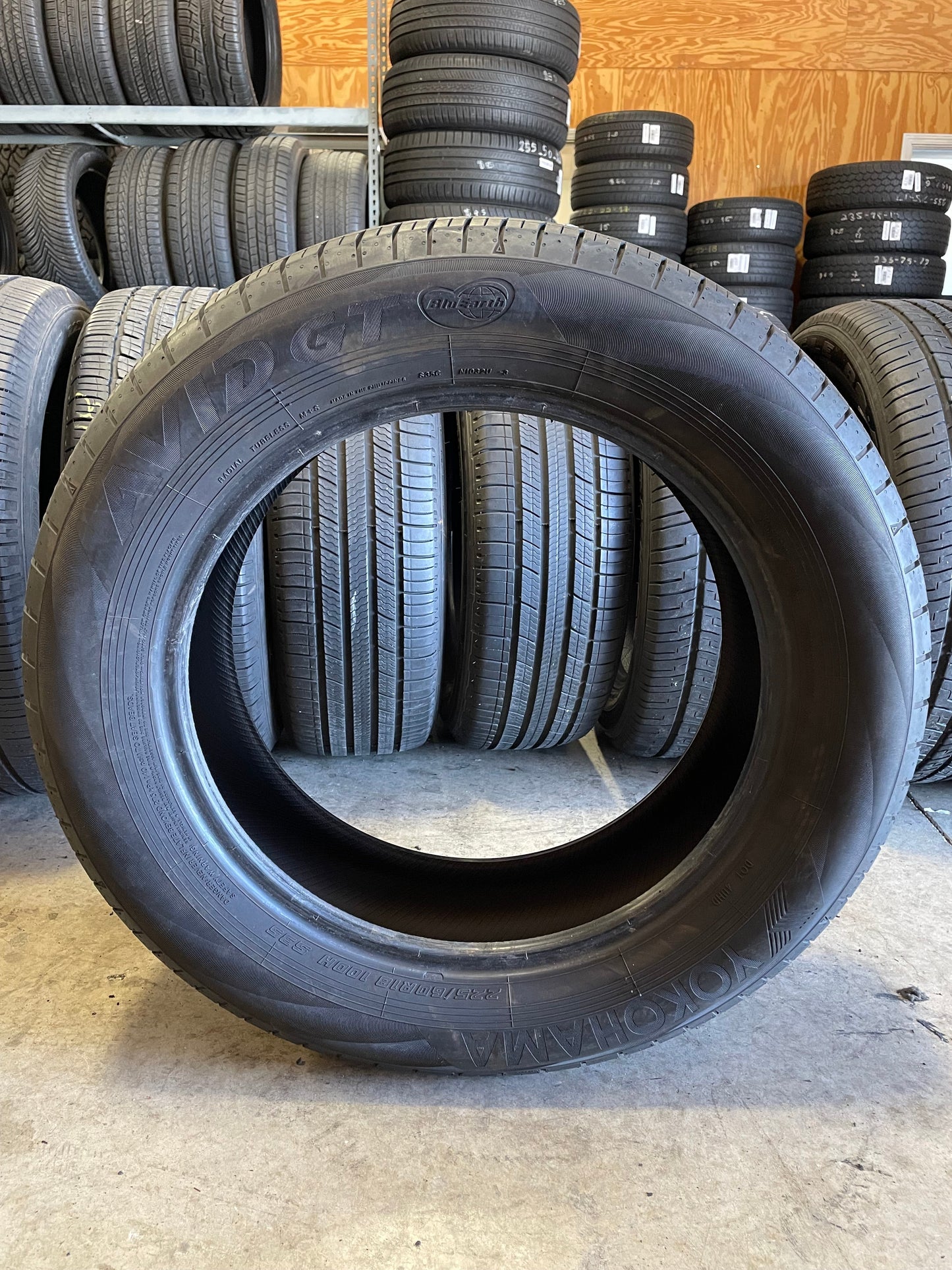 SET OF 3 225/60R18 Yokohama Avid GT 100 H SL - Used Tires