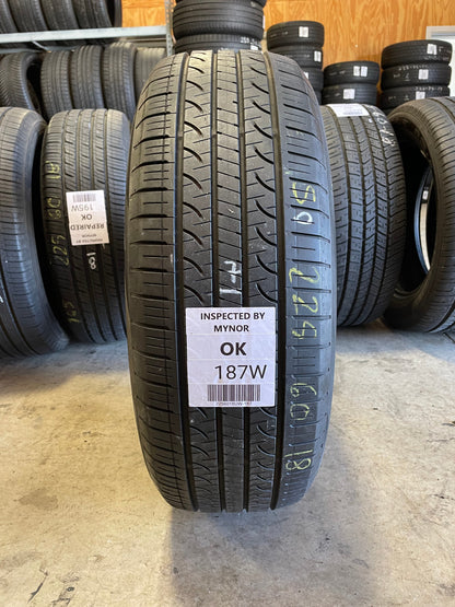 SET OF 3 225/60R18 Yokohama Avid GT 100 H SL - Used Tires