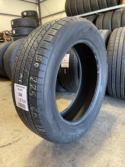 SET OF 3 225/60R18 Yokohama Avid GT 100 H SL - Used Tires