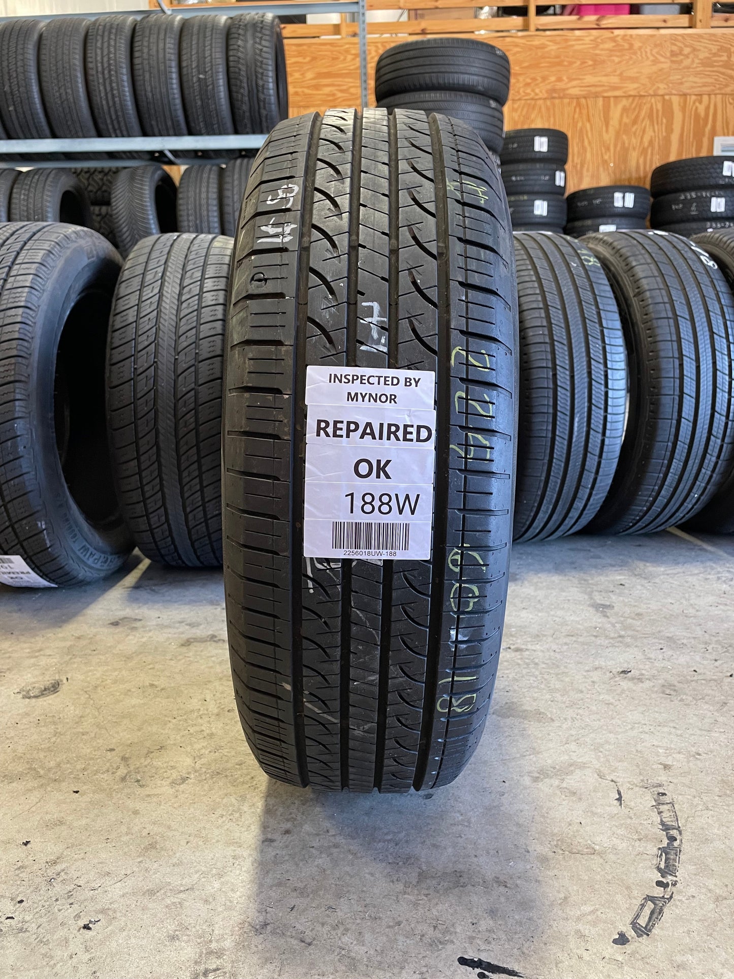 SET OF 3 225/60R18 Yokohama Avid GT 100 H SL - Used Tires