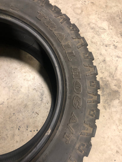 SET OF 2 285/60R20LT KANATI TRAIL HOG A/T 125/122Q E - Used Tires