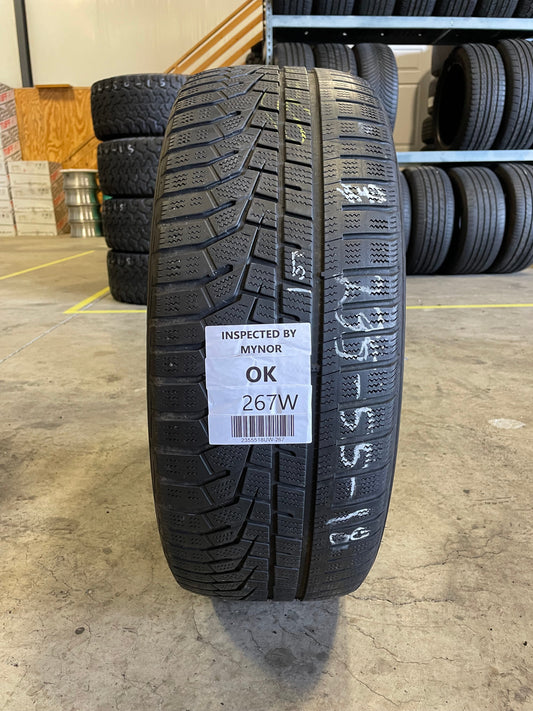 SINGLE 235/55R18 Hankook Winter I*Cept Evo2suv 100 H SL - Used Tires