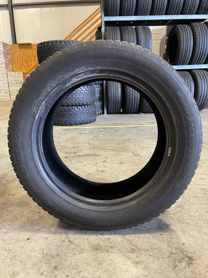 SINGLE 235/55R18 Hankook Winter I*Cept Evo2suv 100 H SL - Used Tires