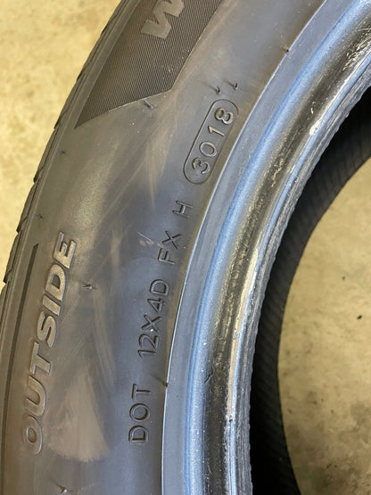 SINGLE 235/55R18 Hankook Winter I*Cept Evo2suv 100 H SL - Used Tires