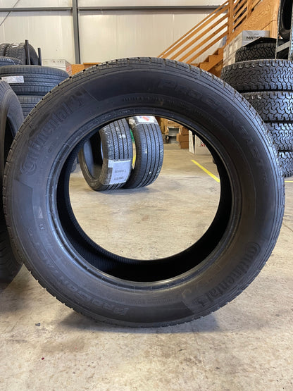 SINGLE 235/55R18 Continental ProContact TX 100H SL - Used Tires