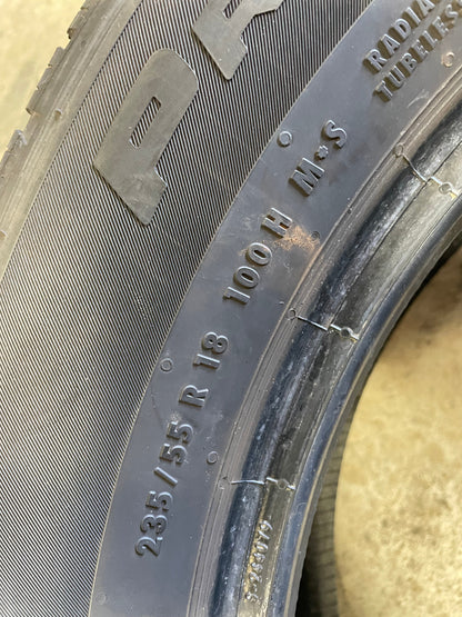 SINGLE 235/55R18 Continental ProContact TX 100H SL - Used Tires