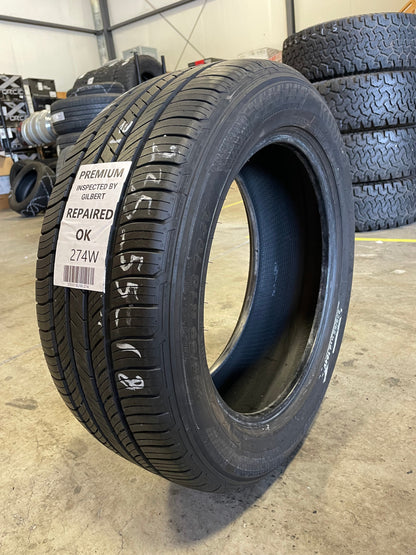 SINGLE 235/55R18 Kumho Crugen HP71 104 V XL - Premium Used Tires