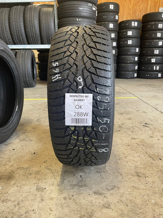 SINGLE 225/50R18 Nokian WR d4 99 H XL - Used Tires