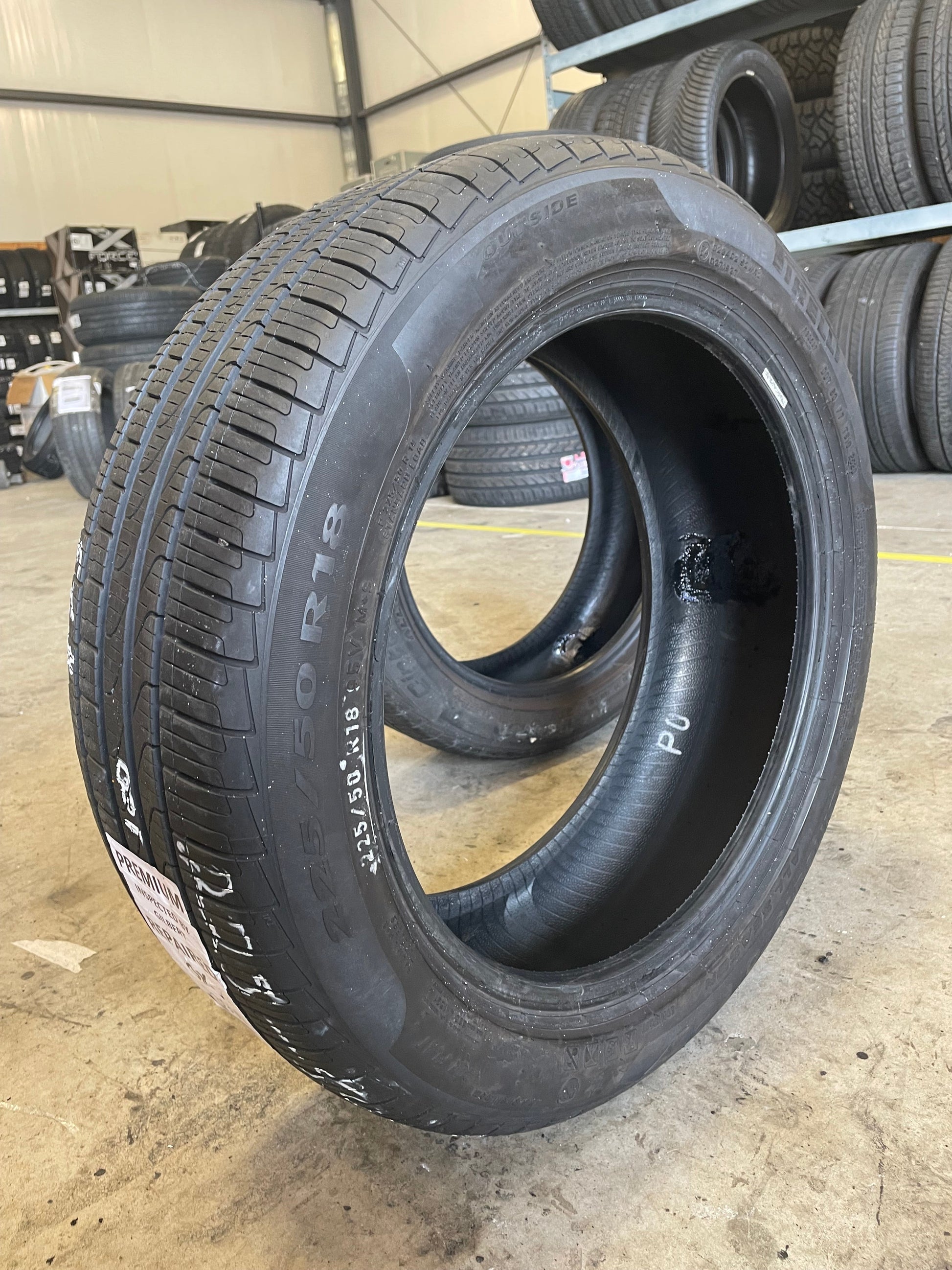 SET OF 2 225/50R18 Pirelli Cinturato P7 Run flat 95 V SL - Premium Used Tires