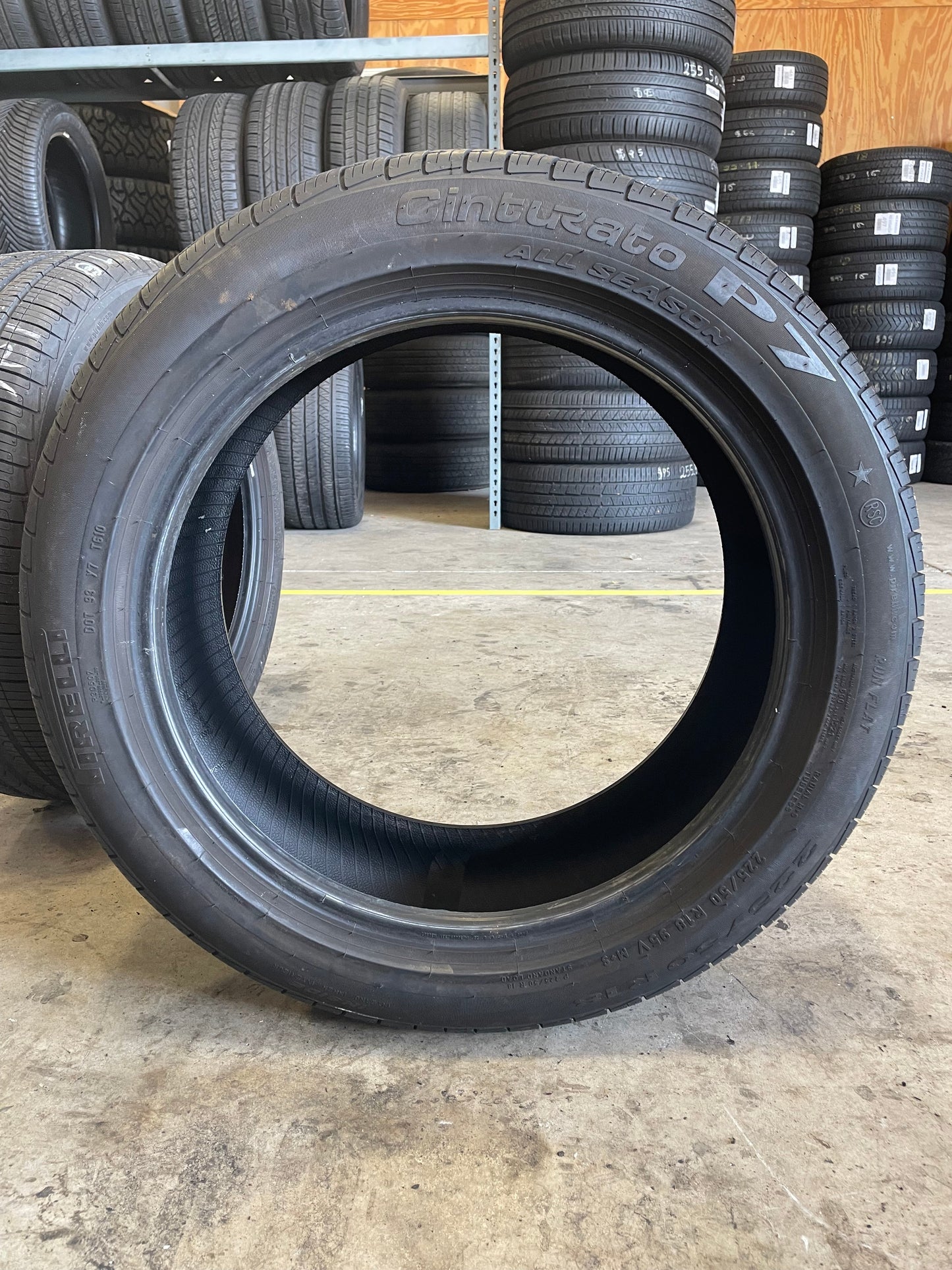 SET OF 2 225/50R18 Pirelli Cinturato P7 Run flat 95 V SL - Premium Used Tires