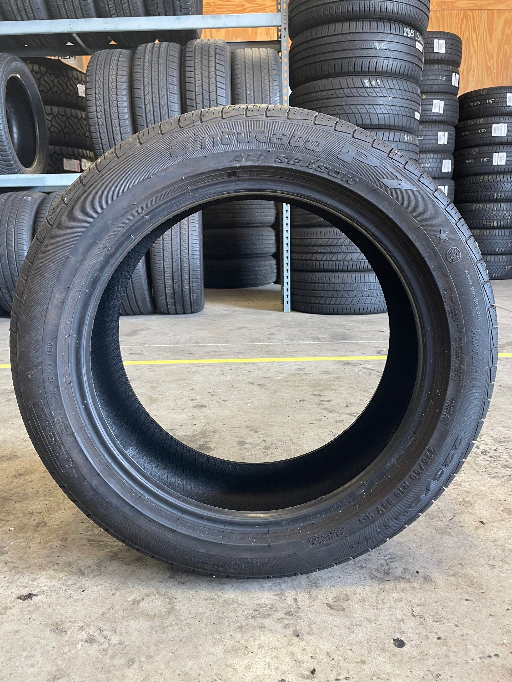 SET OF 2 225/50R18 Pirelli Cinturato P7 Run flat 95 V SL - Premium Used Tires