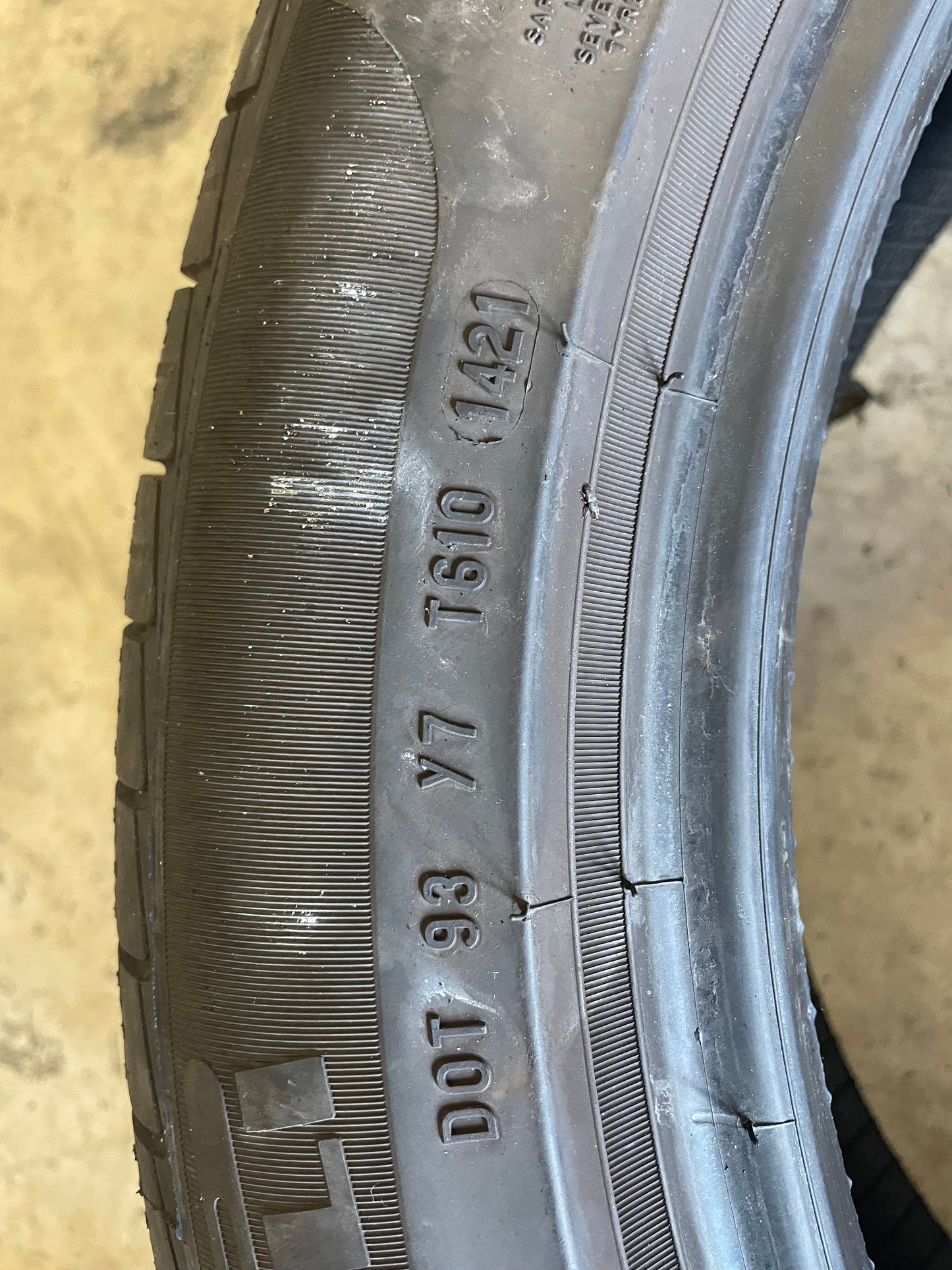 SET OF 2 225/50R18 Pirelli Cinturato P7 Run flat 95 V SL - Premium Used Tires