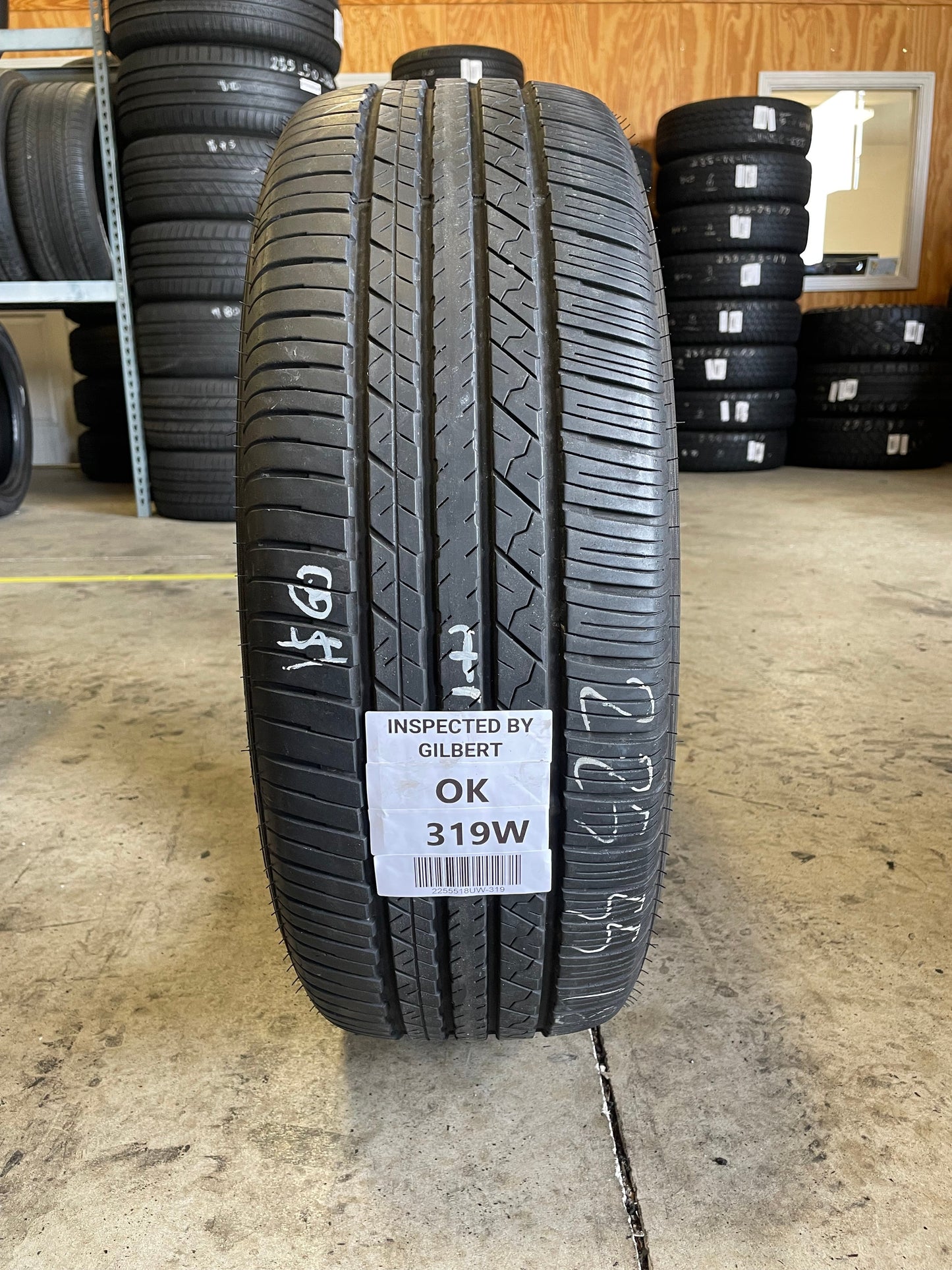 SET OF 2 225/55R18 Falken Ziex ZE001 A/S 98 H SL - Used Tires