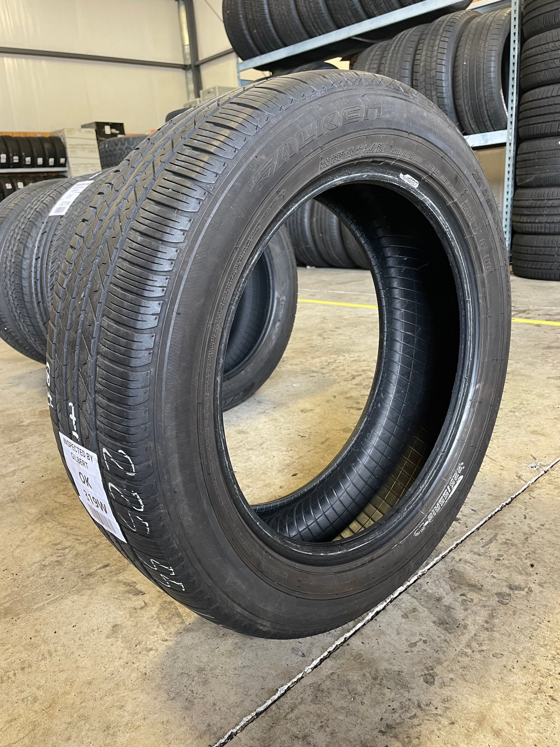 SET OF 2 225/55R18 Falken Ziex ZE001 A/S 98 H SL - Used Tires