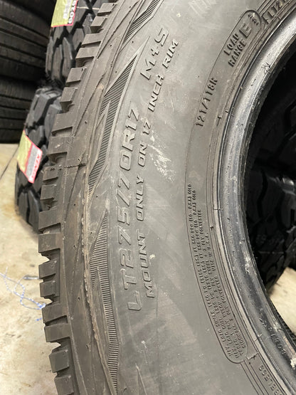 SINGLE 275/70R17 Cooper Discoverer A/T3 121/118 R E - Used Tires