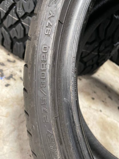 SINGLE 275/30R20 Goodyear Eagle F1 97 Y XL - Used Tires