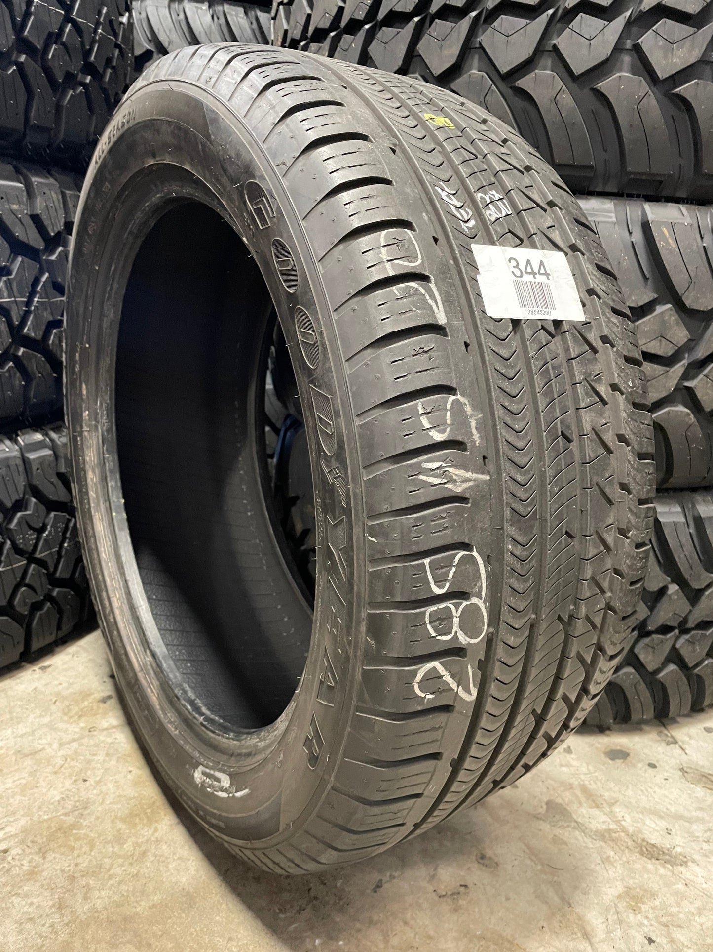 SINGLE 285/45R20 Goodyear Eagle Sport Run Flat 112 H XL - Used Tires