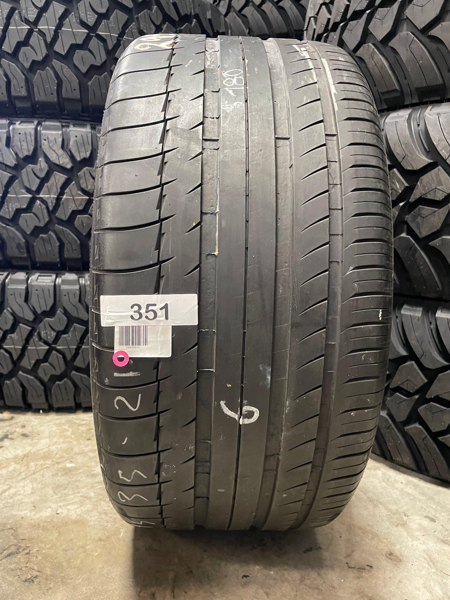 SET OF 2 295/35R21 Michelin Latitude Sport 107 Y XL - Used Tires