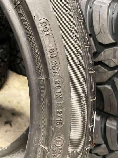 SET OF 2 295/35R21 Michelin Latitude Sport 107 Y XL - Used Tires