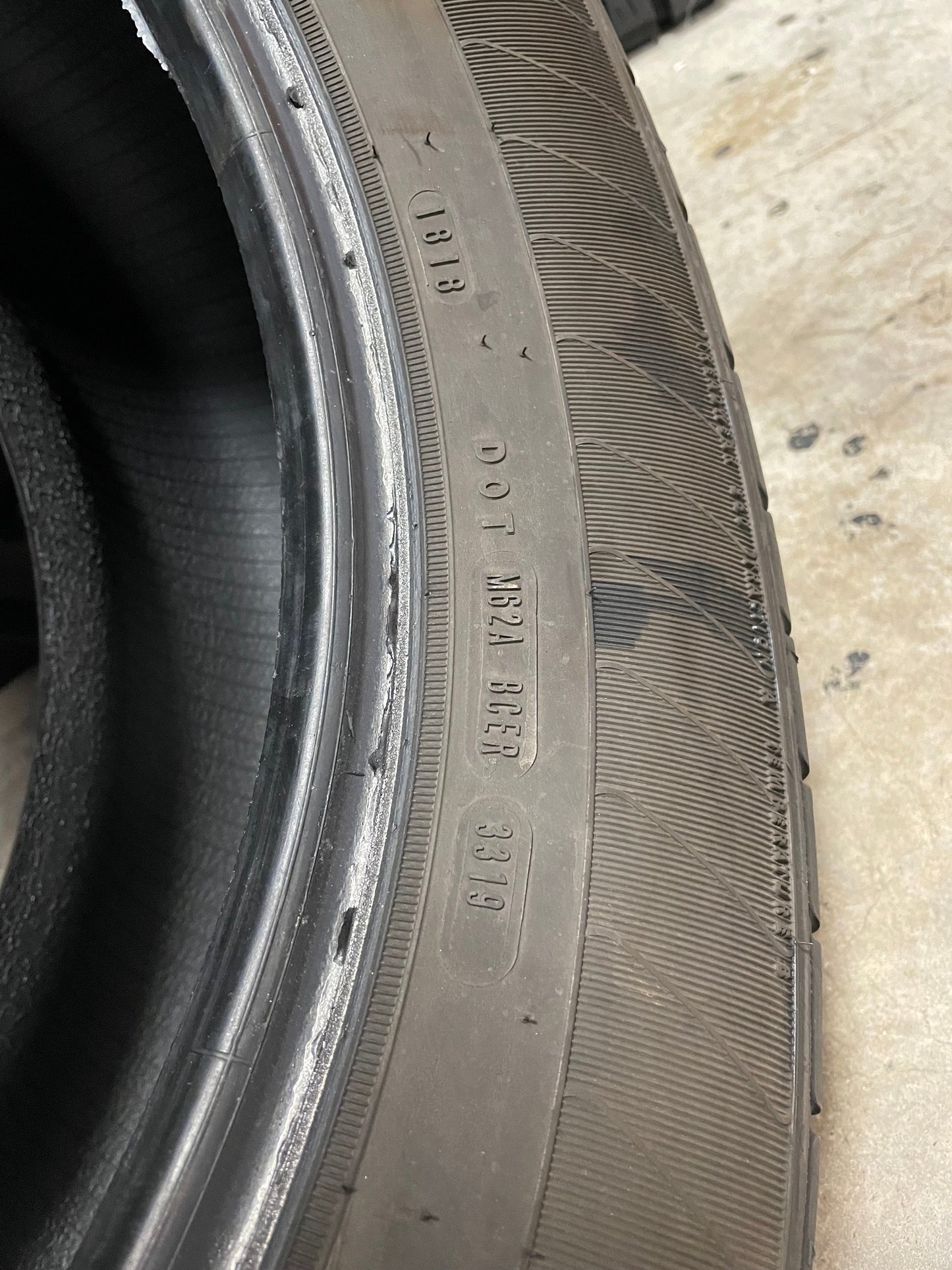 SET OF 4 275/55R20 Goodyear Eagle LS-2 111S SL - Used Tires