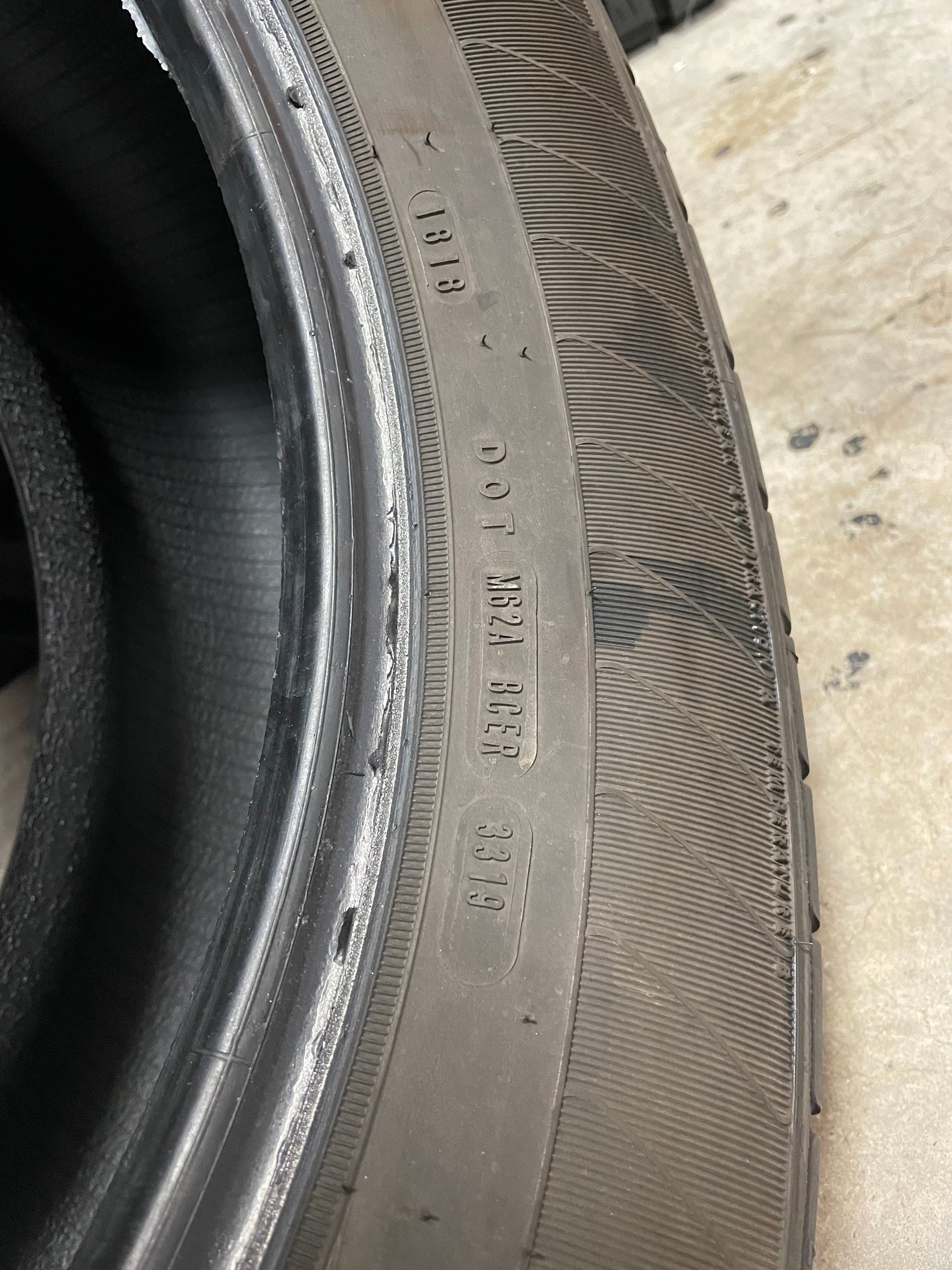 SET OF 4 275/55R20 Goodyear Eagle LS-2 111S SL - Used Tires