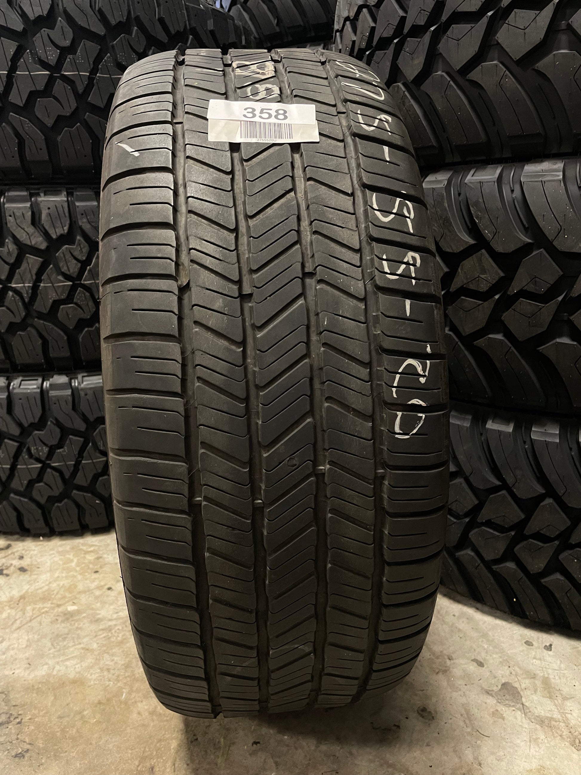 SET OF 4 275/55R20 Goodyear Eagle LS-2 111S SL - Used Tires