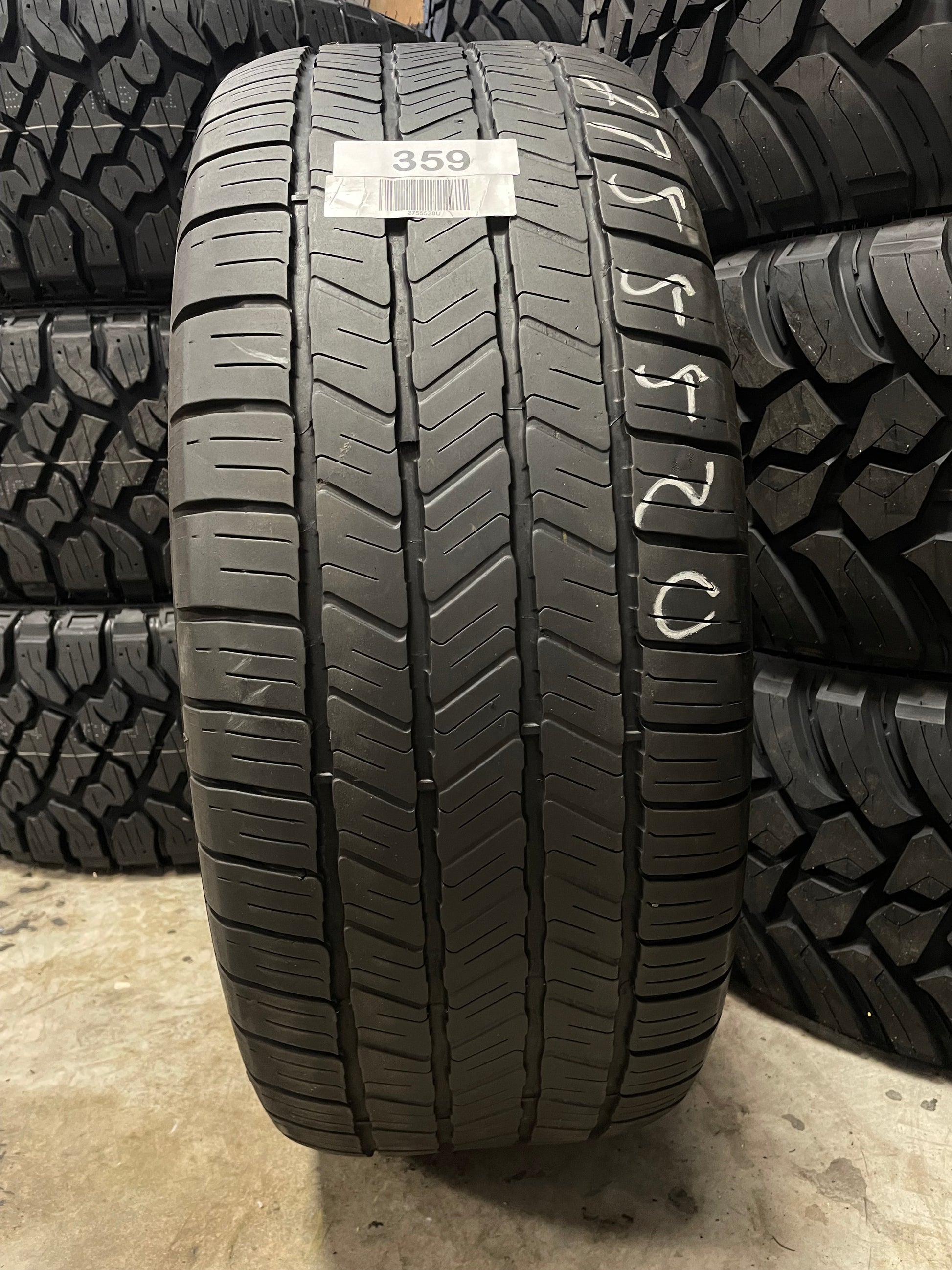 SET OF 4 275/55R20 Goodyear Eagle LS-2 111S SL - Used Tires