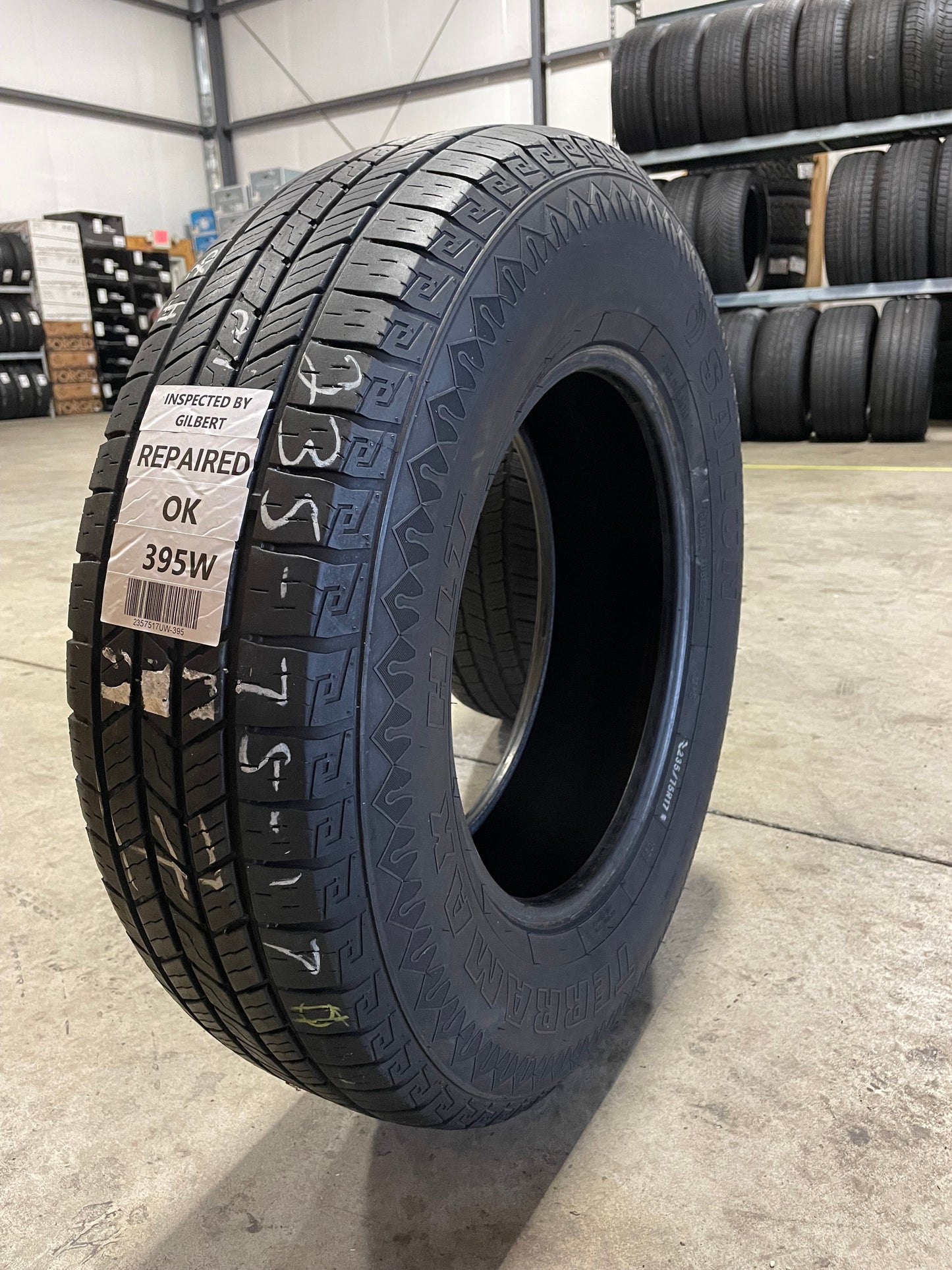 SINGLE 235/75R17 Sailun Terramax HLT 109 T SL - Used Tires