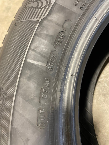 SINGLE 235/75R17 Michelin Defender LTX M/S 109 T SL - Used Tires