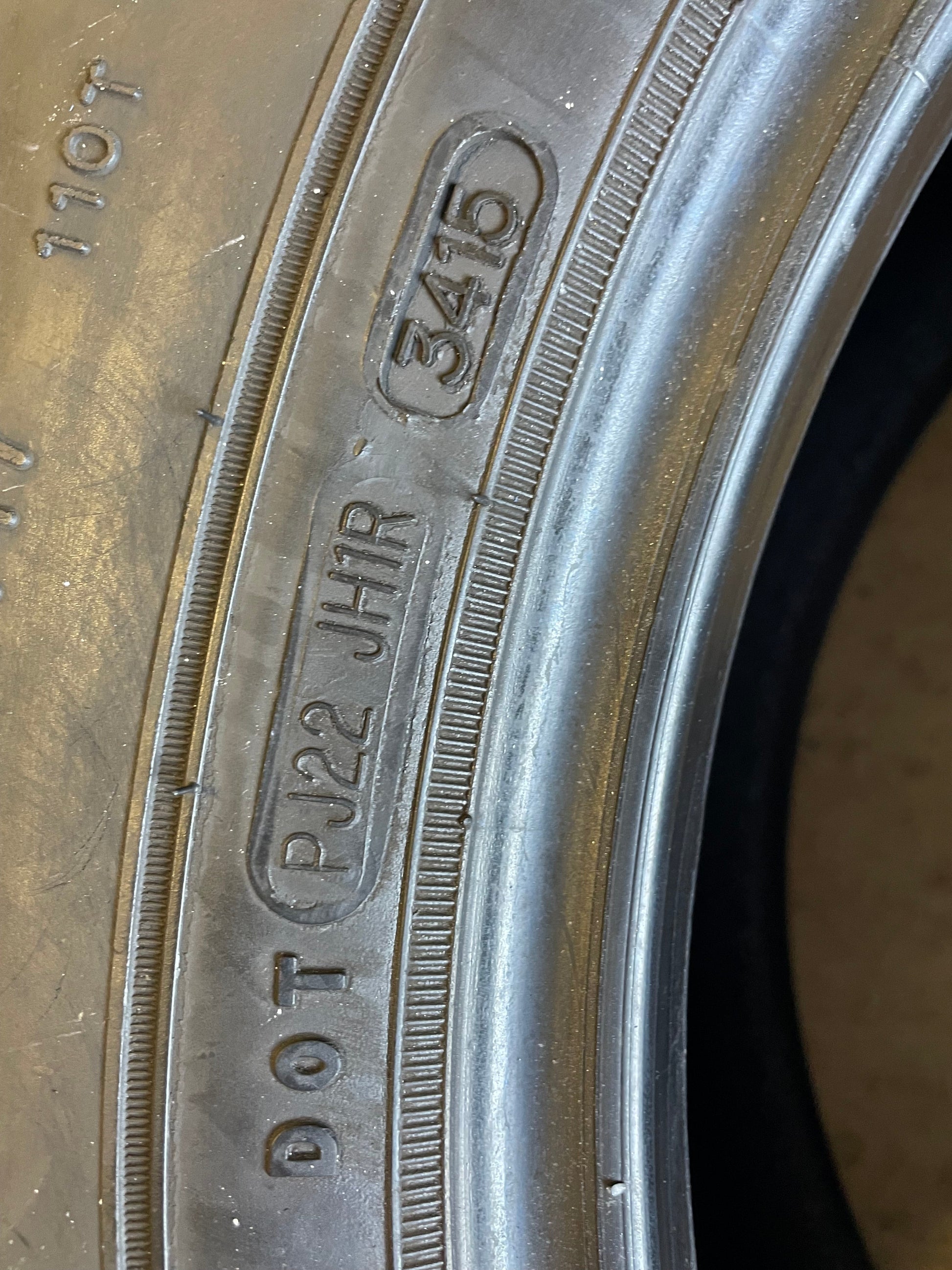 SET OF 4 255/65R17 Goodyear Wrangler Fortitude HT 110T SL - Used Tires