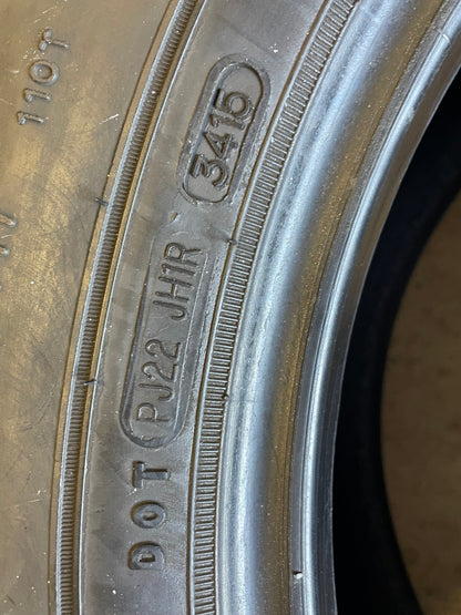 SET OF 4 255/65R17 Goodyear Wrangler Fortitude HT 110T SL - Used Tires