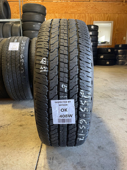 SET OF 4 255/65R17 Goodyear Wrangler Fortitude HT 110T SL - Used Tires