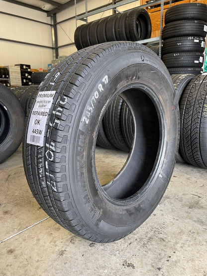 SINGLE 245/70R17 Michelin Primacy LTX 110 T SL - Premium Used Tires
