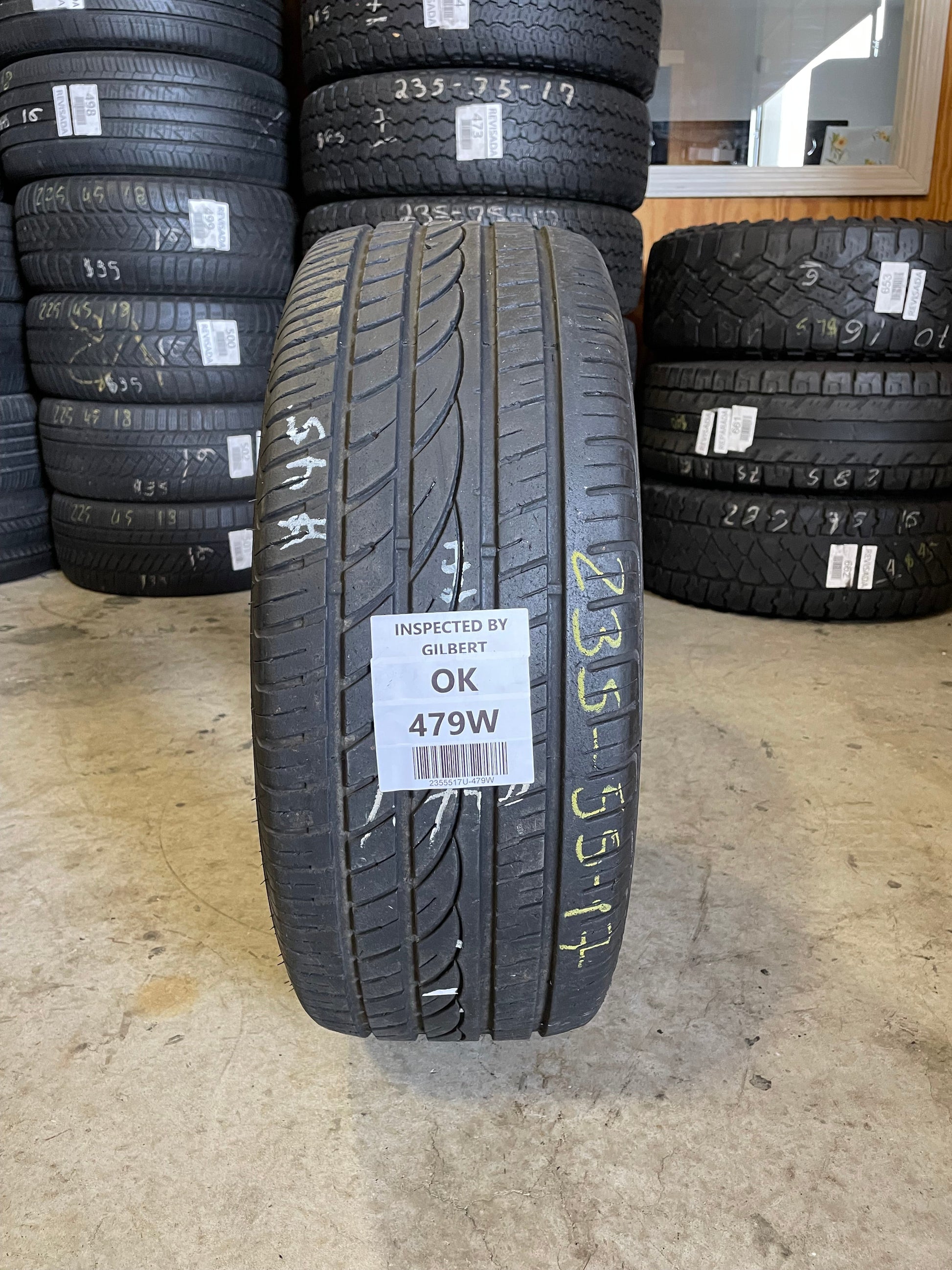 SINGLE 235/55R17 Powertrac Cityracing 103 W XL - Used Tires