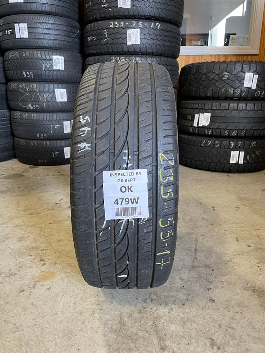 SINGLE 235/55R17 Powertrac Cityracing 103 W XL - Used Tires