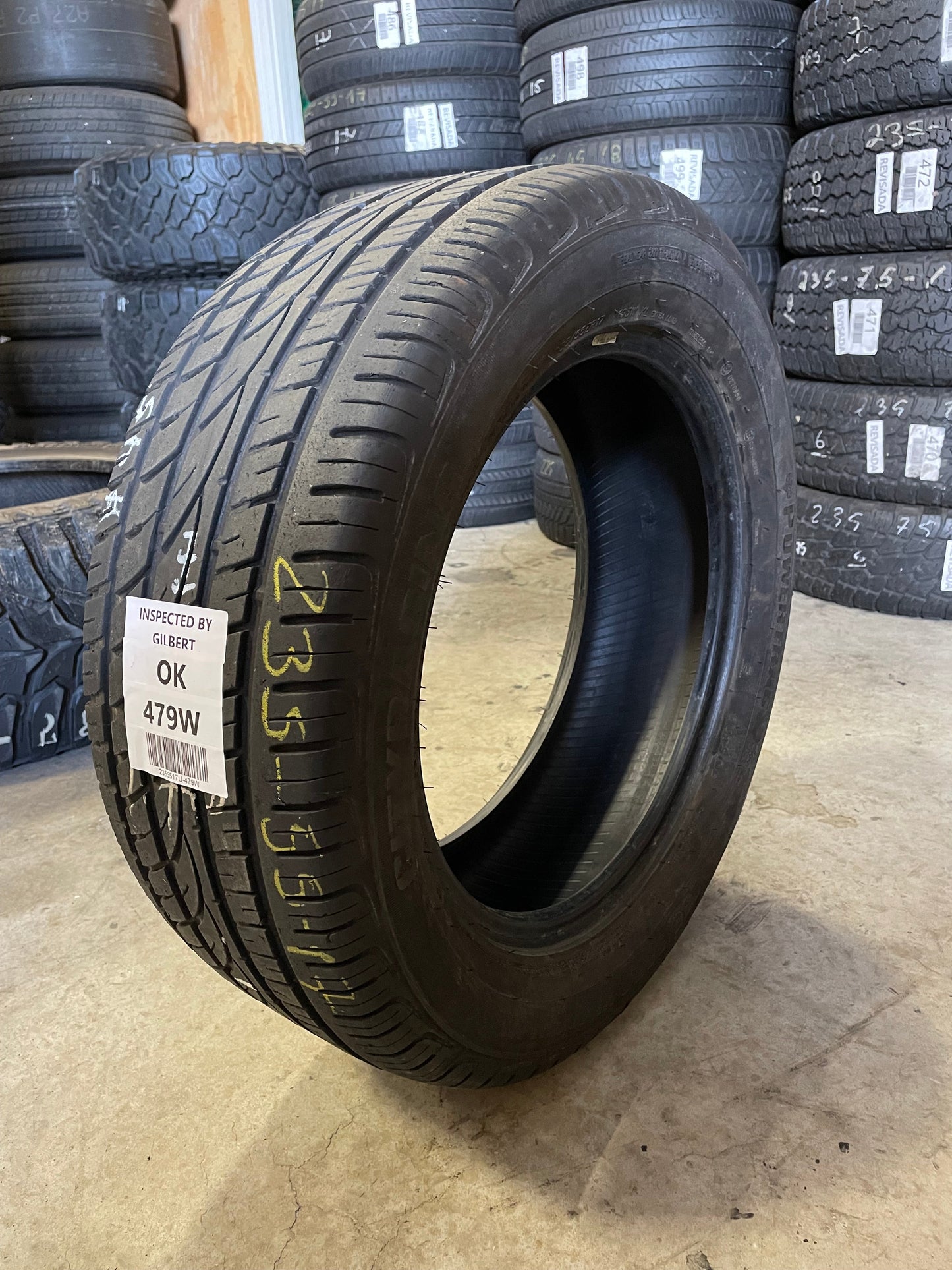 SINGLE 235/55R17 Powertrac Cityracing 103 W XL - Used Tires