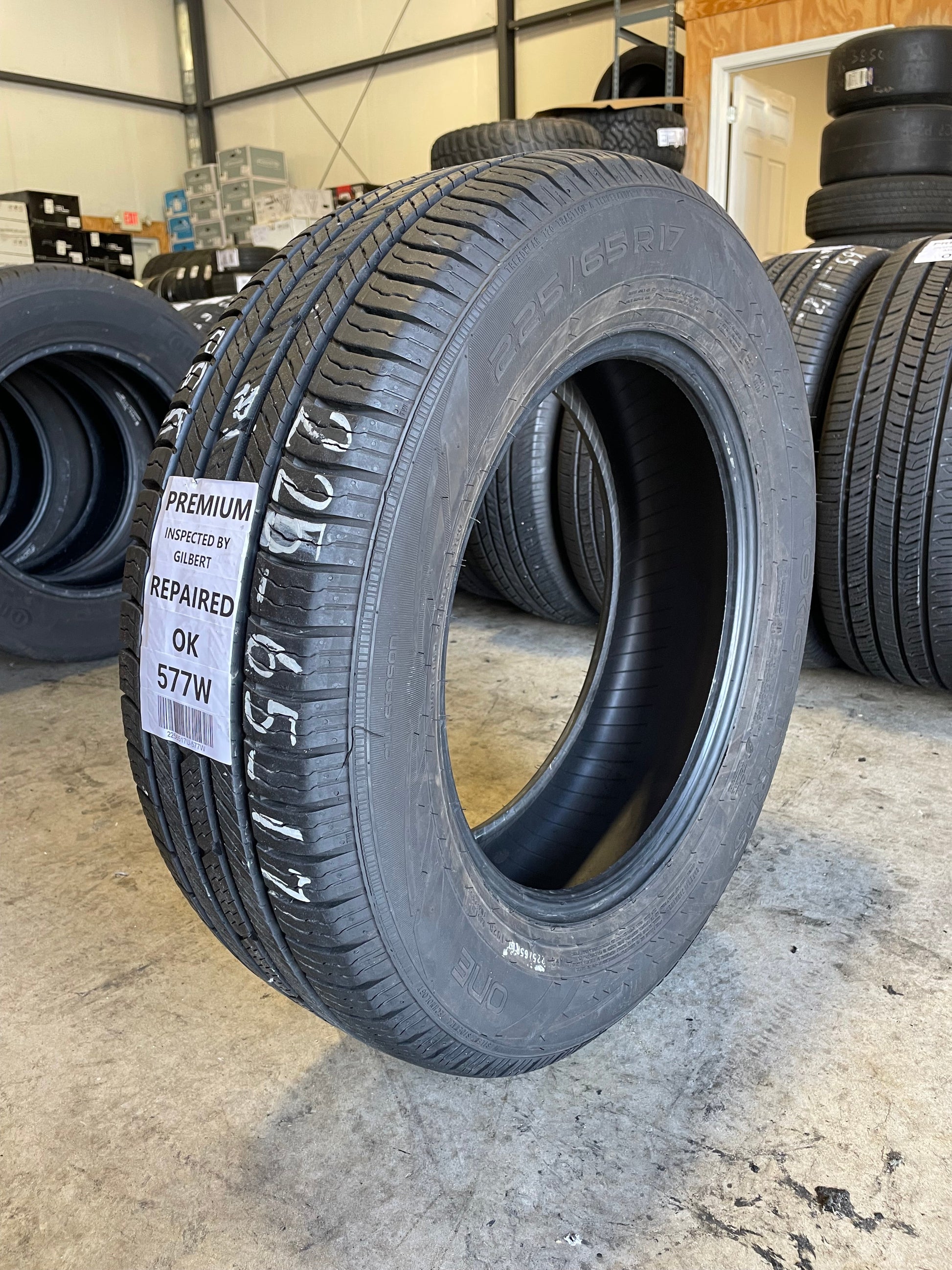 SINGLE 225/65R17 Nokian ONE All Season 102 H SL - Premium Used Tires