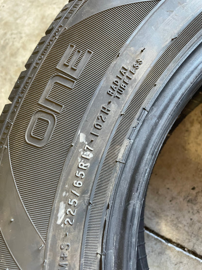 SINGLE 225/65R17 Nokian ONE All Season 102 H SL - Premium Used Tires