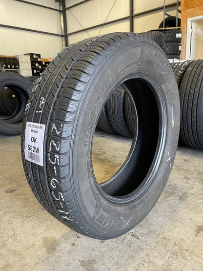 SINGLE 225/65R17 Michelin Latitude Tour 100 T SL - Used Tires