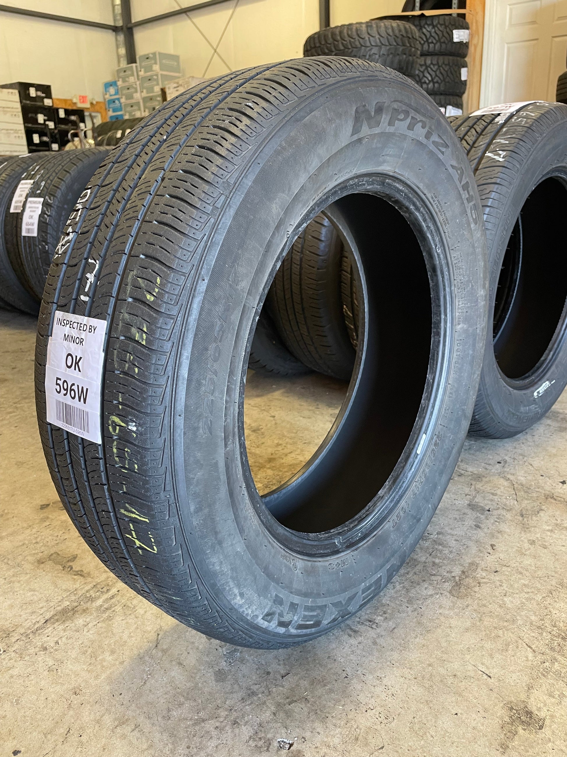 SINGLE 225/65R17 Nexen NPriz AH5 102 T SL - Used Tires